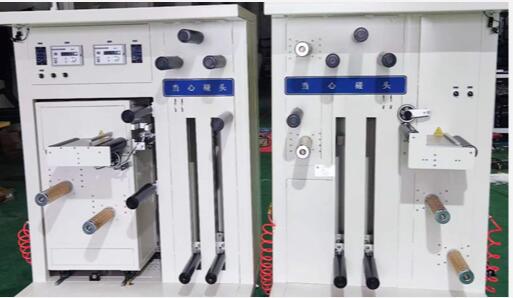 What are the operating precautions for automatic winding and unwinding machines?