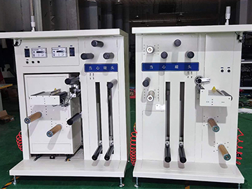 Fujian customer's fully automatic coiling and coiling machine, feeding machine